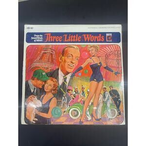 Three Little Words Vinyl Fred Astaire Anita Ellis 1967 Factory Sealed New